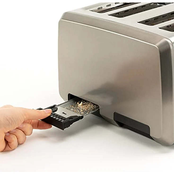 Black+Decker BXTO1960E Toaster, 1960, Edelstahl – Bild 4
