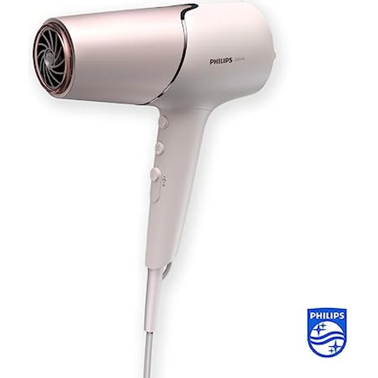 Philips Series 5000 Haartrockner mit ThermoShield Technologie - 2300W, Ionisierungsfunktion, 6 Hitze- und Geschwindigkeitsstufen (Modell BHD530/20) – Bild 2