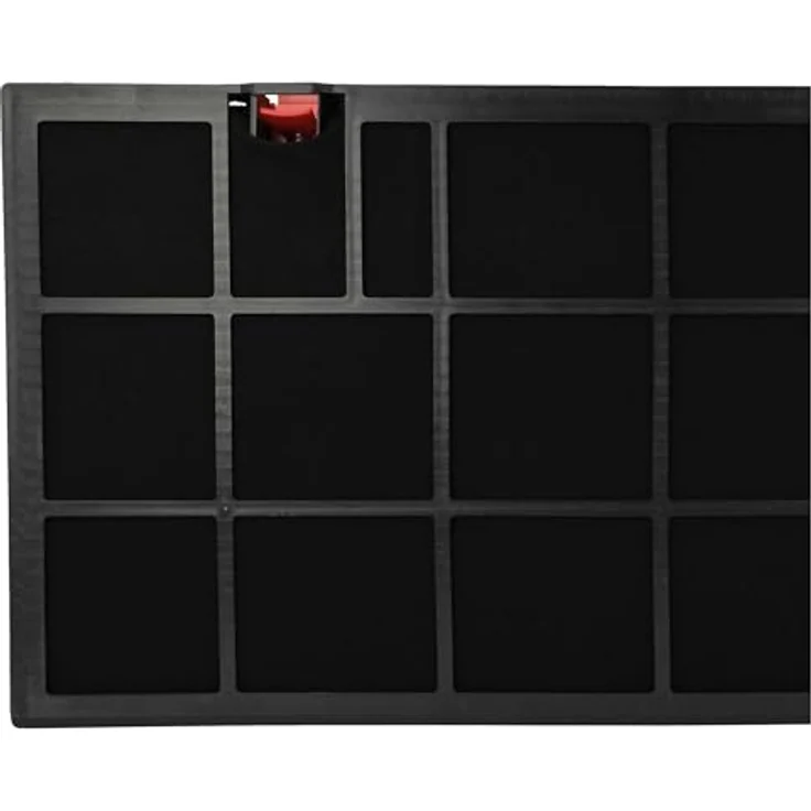 vhbw 4x Aktivkohlefilter kompatibel mit Ikea Dunstabzugshaube, 43 x 21,2 x 2,7 cm, schwarz - Effektiver Geruchsschutz und Easy-Swap Design – Bild 5
