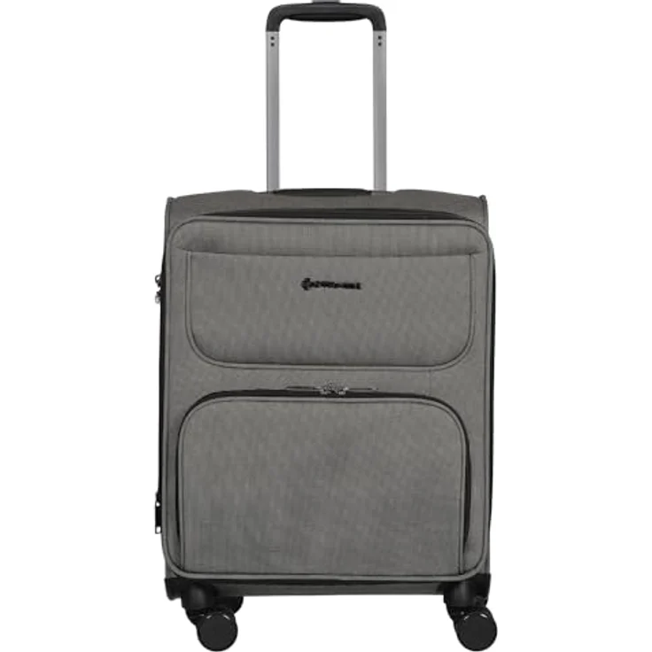 Stratic Bendigo Light + Trolley S Sand, Koffer mit Erweiterungsfunktion, Maße 39 x 55 x 24 cm – Bild 1