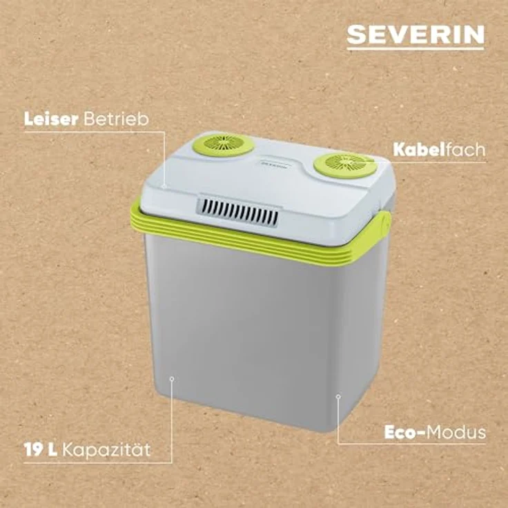 Severin TKB 2924 Mobile Kühlbox 19 L 58 Watt Elektrisch ECO-Funktion EEK: E – Bild 10