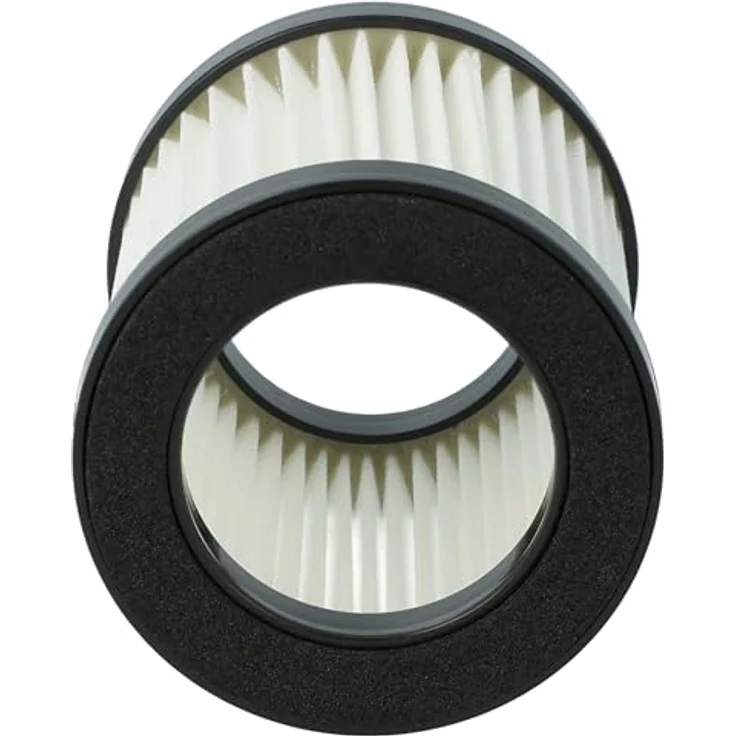 VHBW Filterset 2x Staubsaugerfilter kompatibel mit Beldray Airgility 29.6V BEL01110, BEL01004 - waschbar, Mikrovlies, schwarz/weiß – Bild 4