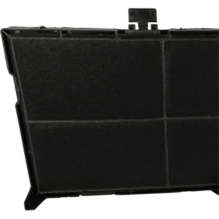 vhbw Aktivkohlefilter für Bosch DFL064W53, DED4652XMK00, DFR067A50 Dunstabzugshaube - Aktivkohle / Kunststoff / Filz-Vlies, schwarz – Bild 5