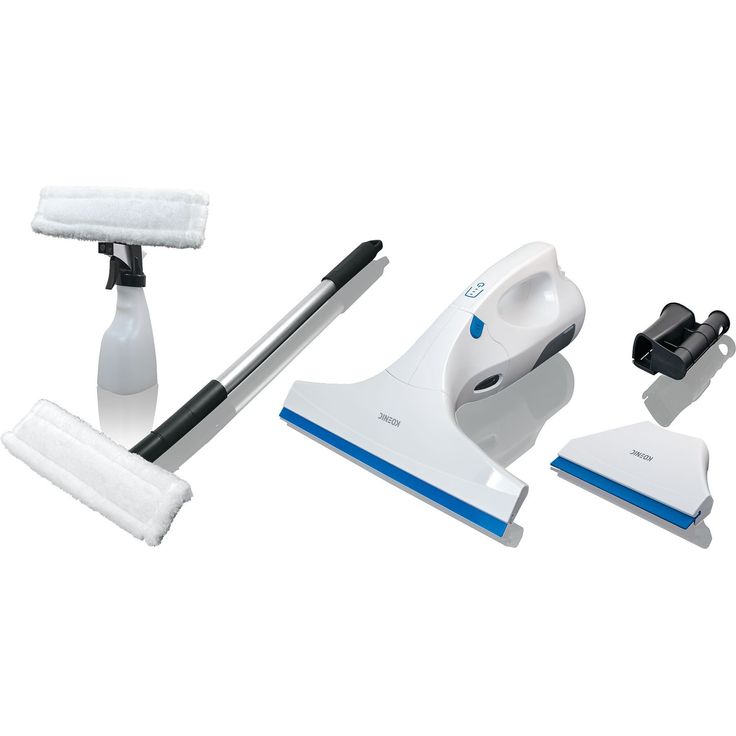 KOENIC KWC 23725 Window Cleaner Fenstersauger, weiß, blau