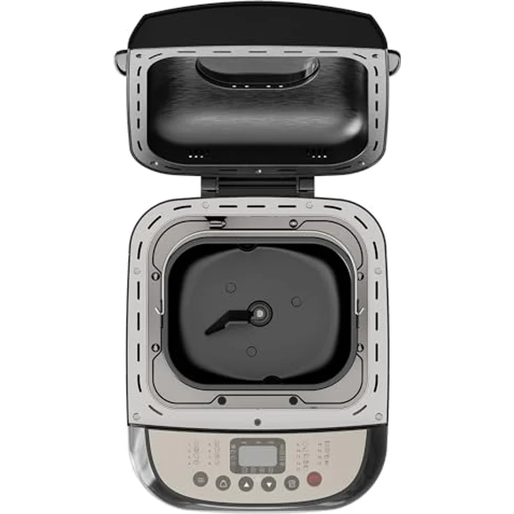 Black+Decker Brotbackmaschine BXBM600E, 600W, Brote von 500 g, 750 g und 1 kg, 17 Programme für Brot, Joghurt, Kuchen und Marmeladen, programmierbar für 15 Stunden, abnehmbare Backform. – Bild 5