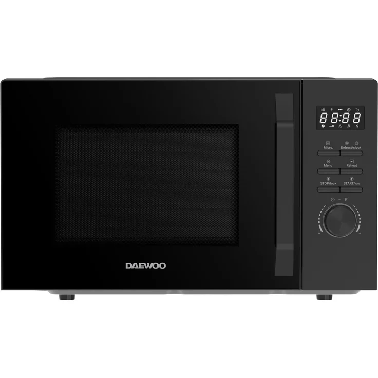Daewoo MD-FC206SB, Mikrowelle, Schwarz mit 700 W Leistung und 20 L Garraumvolumen – Bild 1