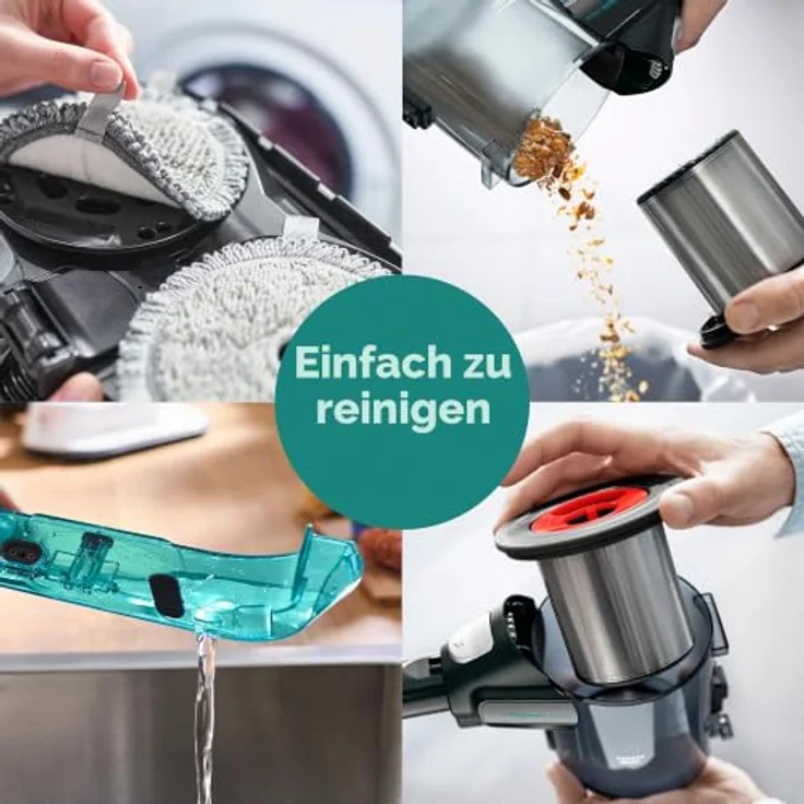 Bosch Unlimited 7 Prohygienic Aqua 2 In 1 Besenstaubsauger, EU Plug 220V - leistungsstarkes 2in1 Aqua-Modell, automatisches Wasserversorgungssystem, HEPA-Filtration, One Size – Bild 14