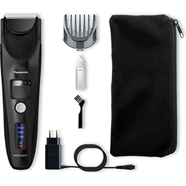 Panasonic Premium Haarschneider ER-SC40 mit 19 Längeneinstellungen, Haartrimmer 0,5-10 mm, Trimmer für Herren, Linearmotor – Bild 2