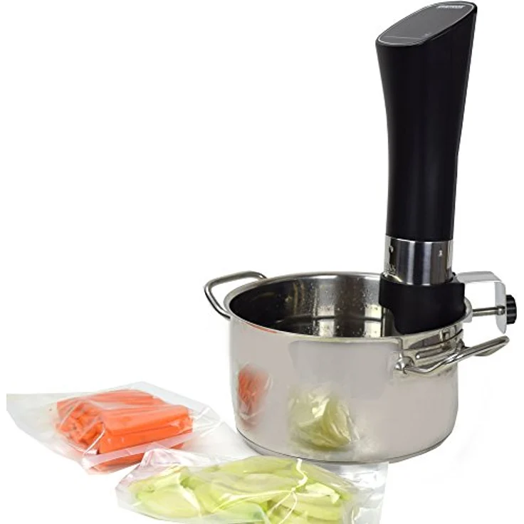 Syntrox Germany Sous Vide Stick, 800W, Vakuumgarer, Kochstab, Zirkulator – Bild 4