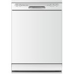 PKM Geschirrspüler GSP12-6E/12 Gedecke/6 Programme/2100 Watt/49 dB/Eco-, 90 Min-, Glas-, Schnell-, Intensiv-, Universalprogramm/Startzeitvorwahl/Freistehend//2 Körbe/1 Besteckkorb/Energieeffizienz E