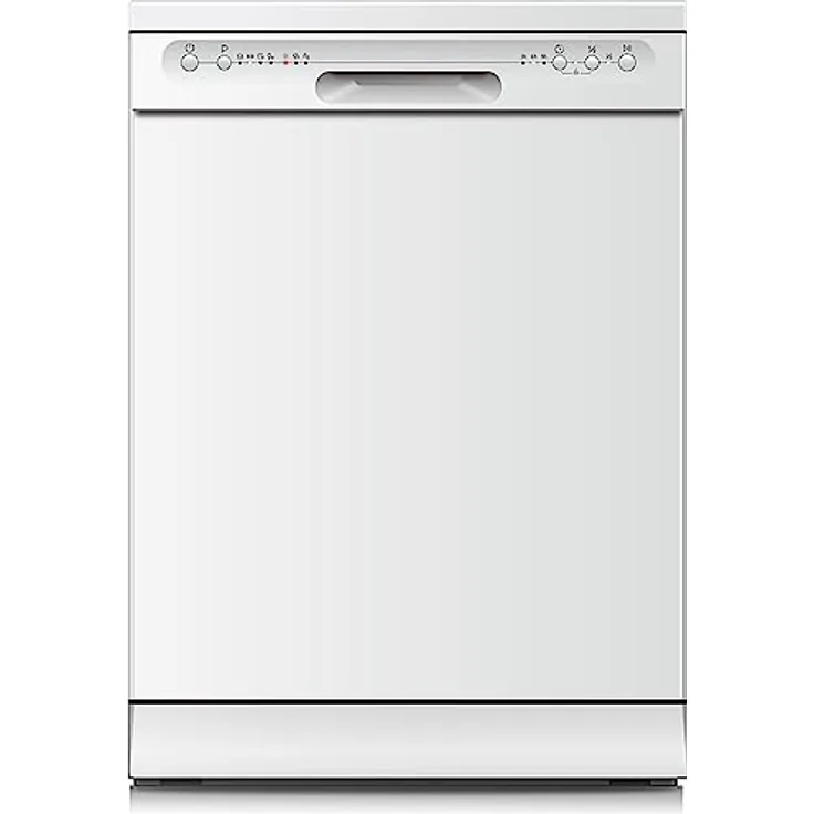 PKM Geschirrspüler GSP12-6E/12 Gedecke/6 Programme/2100 Watt/49 dB/Eco-, 90 Min-, Glas-, Schnell-, Intensiv-, Universalprogramm/Startzeitvorwahl/Freistehend//2 Körbe/1 Besteckkorb/Energieeffizienz E