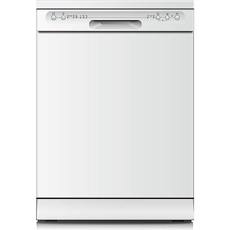 PKM Geschirrspüler GSP12-6E/12 Gedecke/6 Programme/2100 Watt/49 dB/Eco-, 90 Min-, Glas-, Schnell-, Intensiv-, Universalprogramm/Startzeitvorwahl/Freistehend//2 Körbe/1 Besteckkorb/Energieeffizienz E – Bild 1