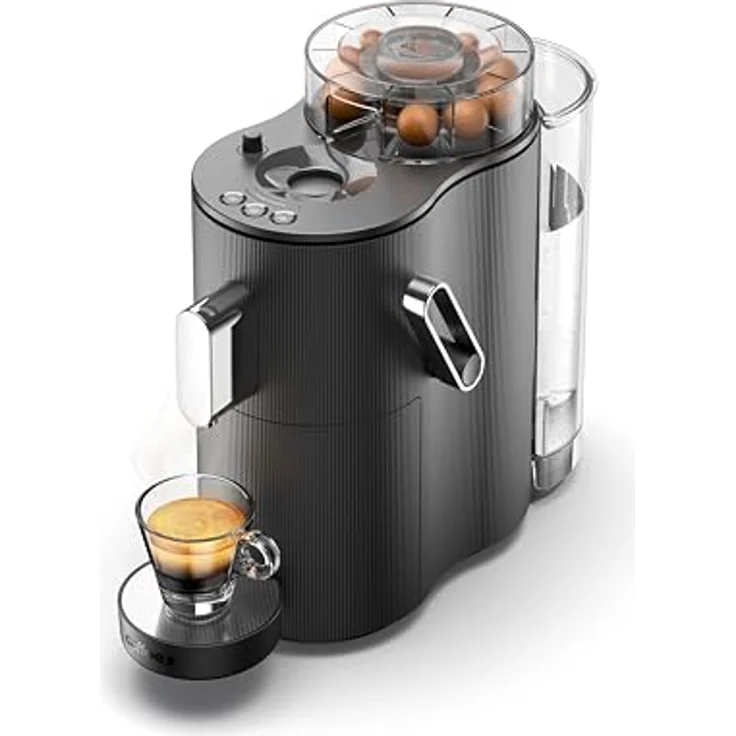 CAFE ROYAL CoffeeB Globe Kapselmaschine COFFEE B Kaffeemaschine Schwarz, Farbe: schwarz – Bild 2
