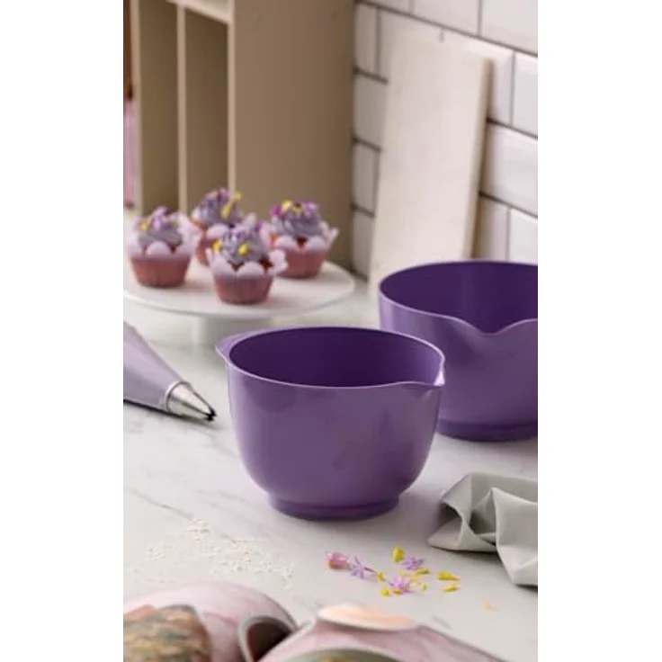 Rosti Margrethe Rührschüssel 3 Liter, Lavender - Bruchsichere Backschüssel aus Recycelbarem Kunststoff mit gutem Griff – Bild 4