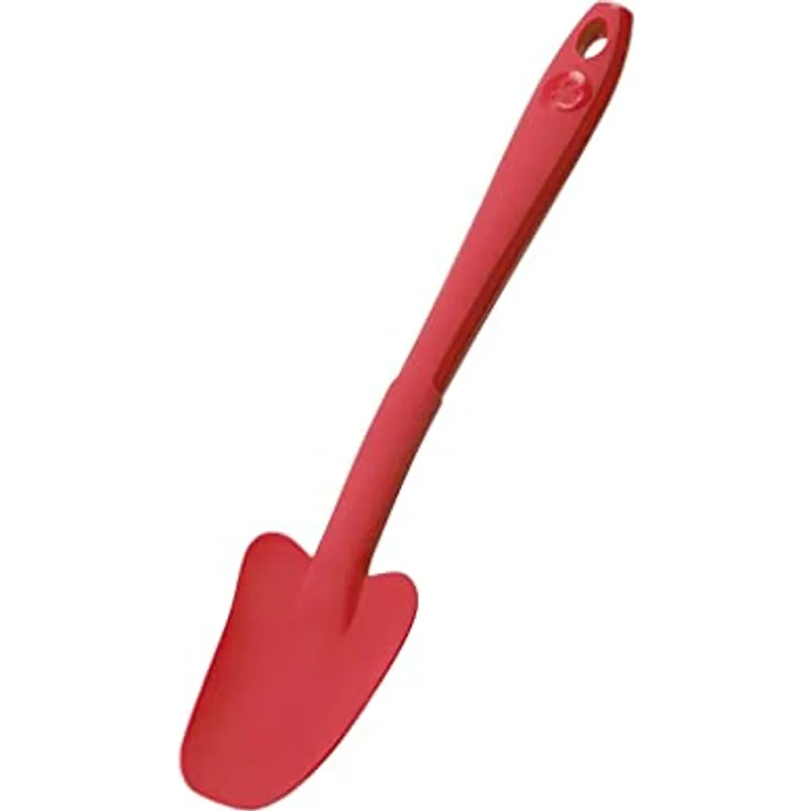 Kochblume Restelöffel S, Premium-Silikon & BPA-frei, hitzebeständig bis 230°, spülmaschinenfest, rot