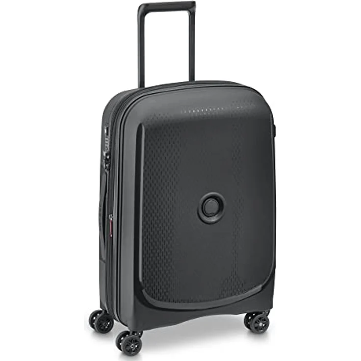 Delsey Belmont Plus Slim Cabin Trolley Case - 55 cm - Black, Schwarz, Hartschalenkoffer mit 4 Rollen und 33 l Volumen – Bild 4