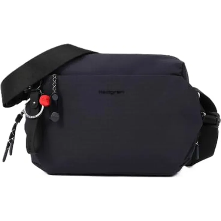 Hedgren String Umhängetasche, 22 cm, blau, 100% Polyester, 18.5 cm hoch