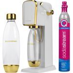 SodaStream ART, Wassersprudler mit Quick Connect System, Gold/Weiß, Kunststoff, 185 mm, 298 mm, 440 mm, 3,5 kg