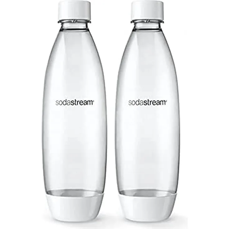 1 Litre Fuse Bottles - White Two-Pack for The Dishwasher