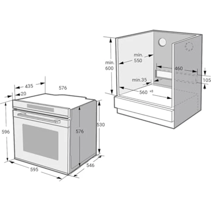 KKT KOLBE Backofen und Kochfeld SET8017CH59RL, Premium-Backofen mit TouchSelect Sensortasten und Selbstreinigungsfunktion, Heizspiralen-Kochfeld mit 4 Kochzonen und SUPERKERAMIK®-Oberfläche – Bild 8