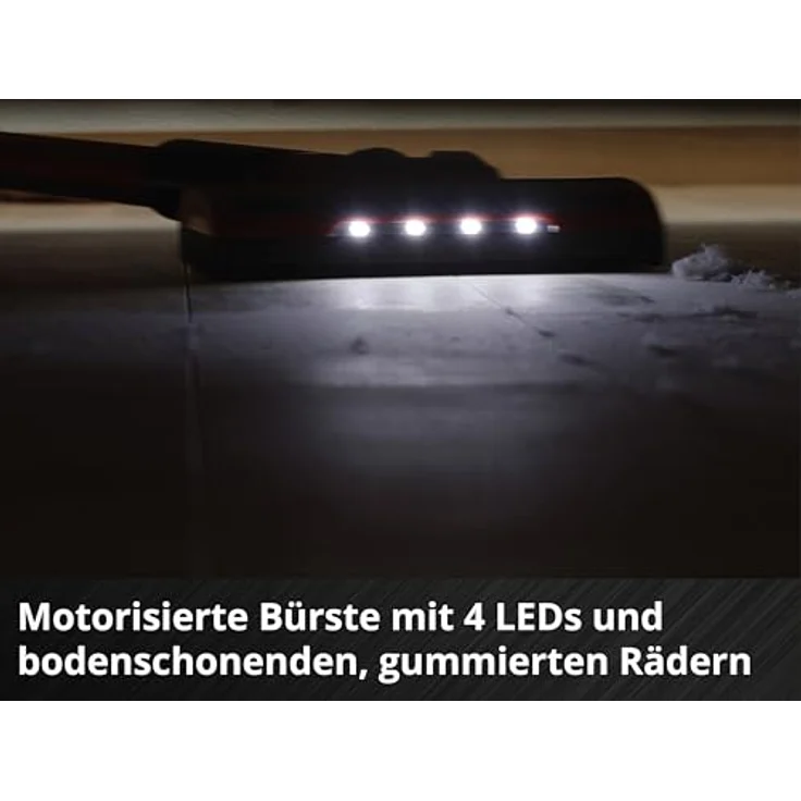 Einhell Akku-Stielstaubsauger TE-SV 18 Li, beutelos mit 1x4,0Ah Akku, 2-in-1 Funktion, ECO- und BOOST-Modus, motorisierte Bodendüse – Bild 10