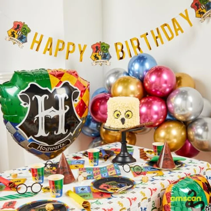 Amscan 9915080 - Mini-Figurenkerzen Harry Potter, 4 Stück, Kuchenkerzen, Geburtstagskerzen – Bild 4