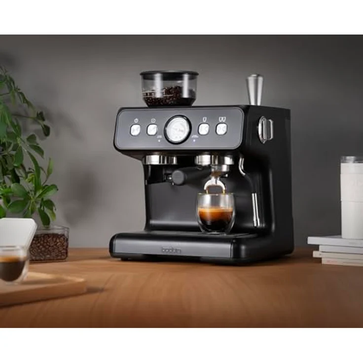 BODUM BISTRO Espressomaschine, kompakt und benutzerfreundlich, schwarz – Bild 3