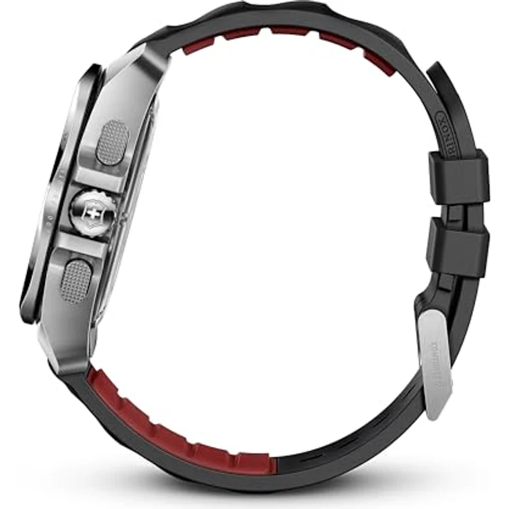 Victorinox Herren-Uhr I.N.O.X. Chrono, Herren-Armbanduhr, analog, Quarz, Wasserdicht bis 200 m, Gehäuse-Ø 43 mm, Armband 21 mm, 140 g, Schwarz – Bild 4