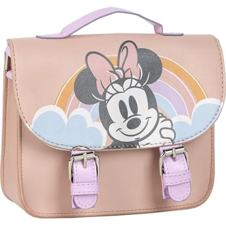 Cerda Minnie Satchel, Mini Umhängetasche aus Similicuir mit ikonischem Design und Schulterriemen - Kids – Bild 1