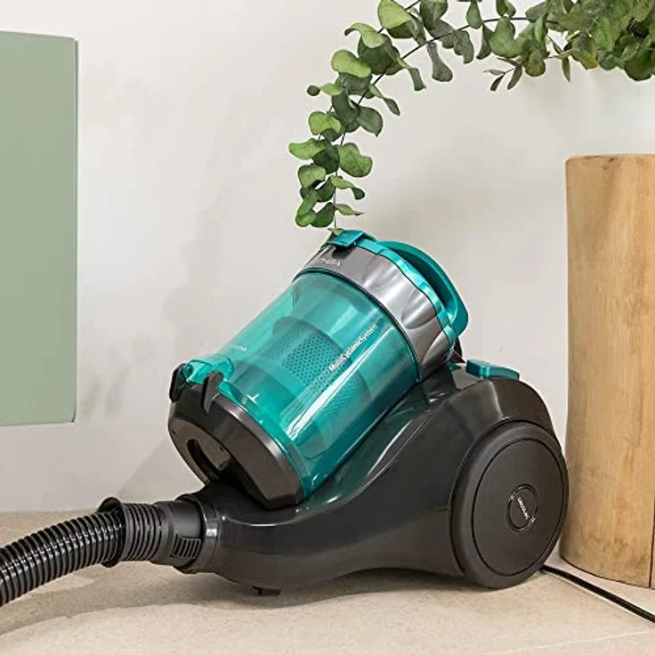 Cecotec Schlittensauger ohne Beutel Conga Rockstar Multicyclonic Compact, 800 W, Multizyklon, 2,5 l Fassungsvermögen, hocheffizienter Filter, Metall-Teleskopschlauch, Zubehör – Bild 4