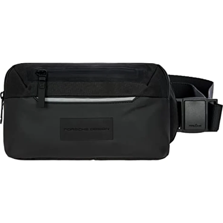 Porsche Design Urban Eco Gürteltasche, schwarz, 23 cm x 3 cm x 13.5 cm, 100% Polyester – Bild 1