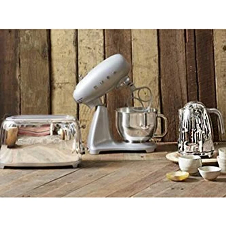 Smeg KLF04SSEU Wasserkocher, 2400W, 1,7L, Edelstahl, chrome – Bild 2
