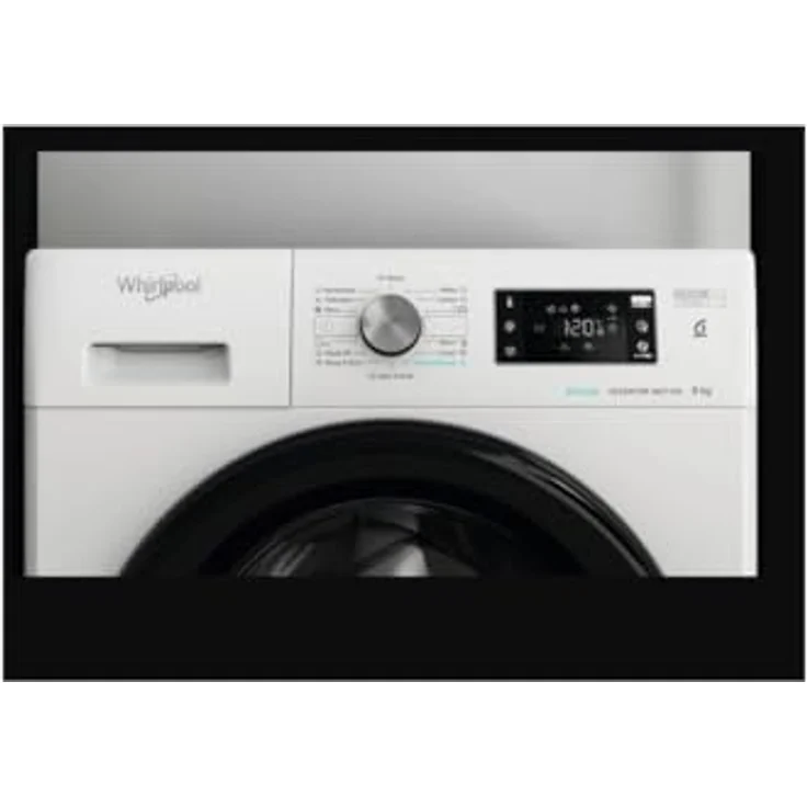 Whirlpool FFB8469BVEE, 8 kg Frontlader-Waschmaschine mit 1400 U/min, schwarz – Bild 3