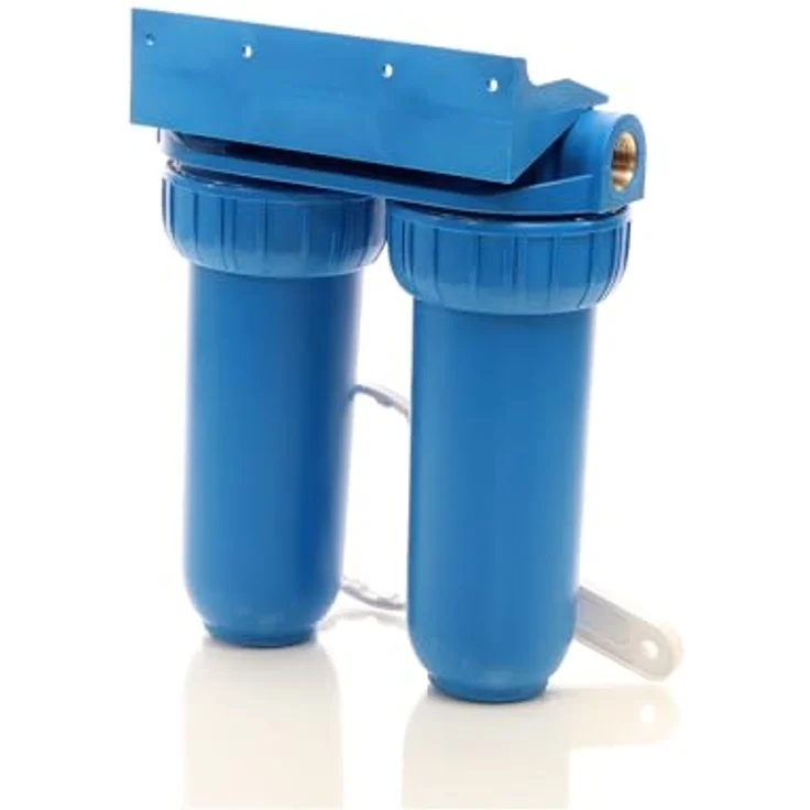 Naturewater NW-BR10B2 Doppelfilter 26,16 mm 3-4' PP Kartusche Aktivkohleblock Schraubenschlüssel – Bild 8