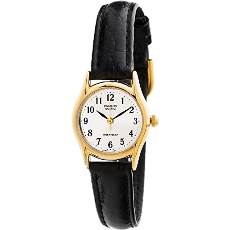 Casio Watch Modell 05 Collection, Analog Damen Uhr in 11 mm schwarz