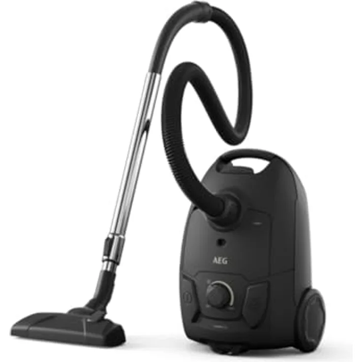 AEG Staubsauger AB31C1GG, Schwarz, 750 W, Bodenstaubsauger mit hoher Qualität und Leistungsfähigkeit