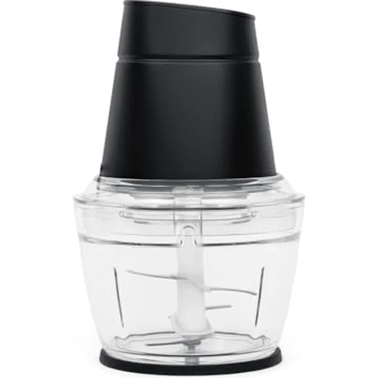 Dittert MI004B-00 Serie One Zerkleinerer, 500 W, 4 Klingen, 1 l, Schwarz und Transparent, Versandkostenfrei – Bild 2