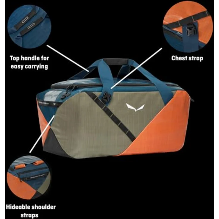 Salewa Discovery Weekender Reisetasche 56 cm, mehrfarbig aus 100% Nylon, 56 x 26 x 34 cm – Bild 3