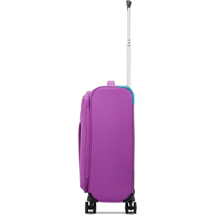 Roncato Lite Soft Neon Kabinentrolley 55 cm, 4 Rollen, lila, 100% Polyester, 40 x 20 x 55 cm – Bild 6