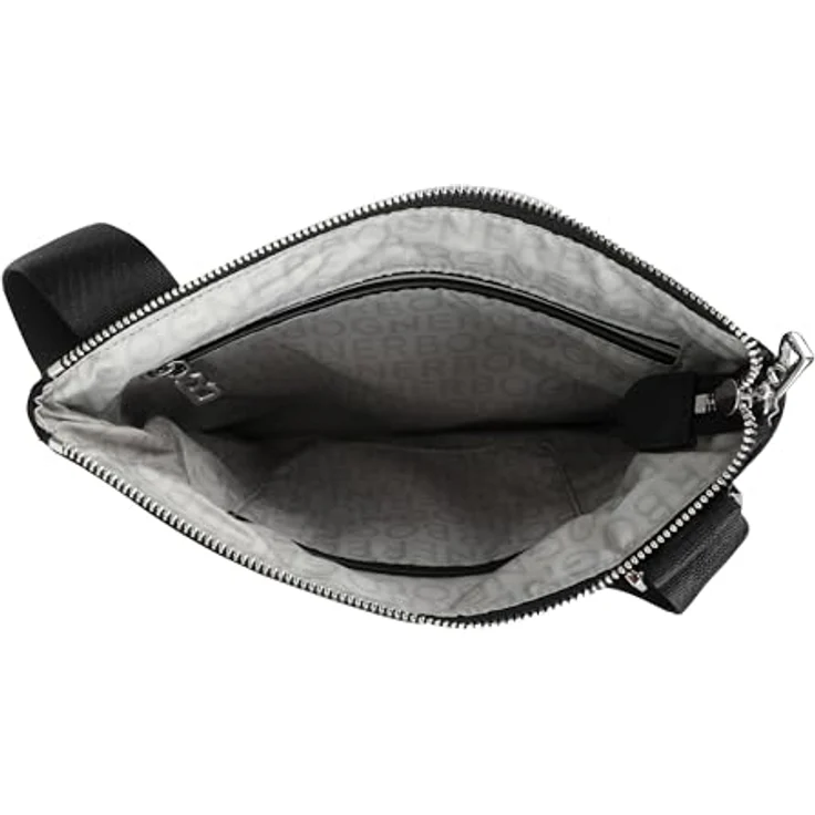 Bogner Klosters Serena Shoulderbag LVZ, Handtasche mit Metallreißverschluss, Schwarz – Bild 4