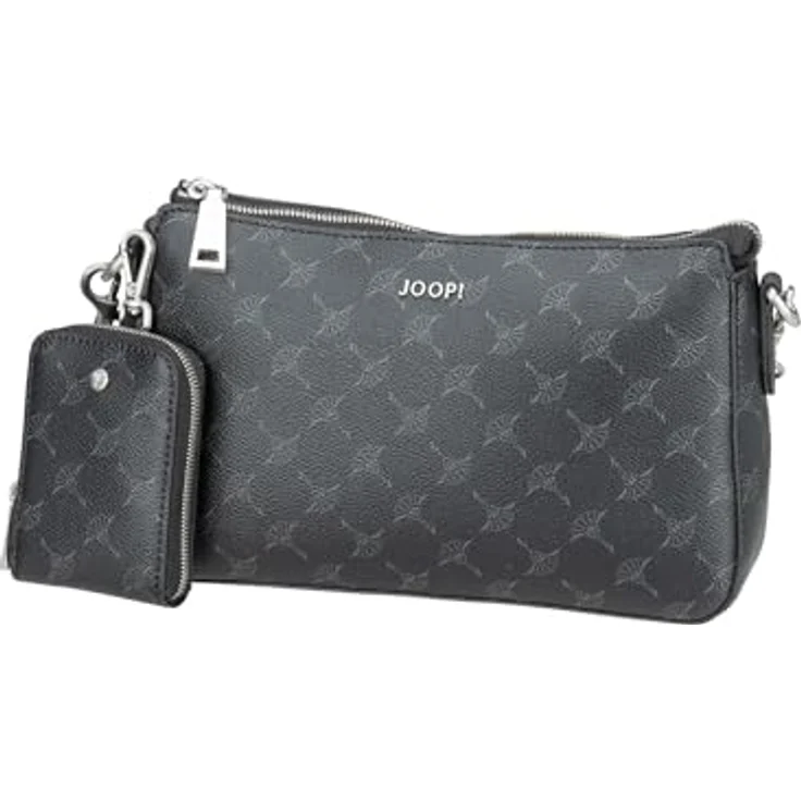 Joop! Cortina 1.0 Jasmina Umhängetasche, 24 cm, grau, 100% Polyurethan – Bild 4