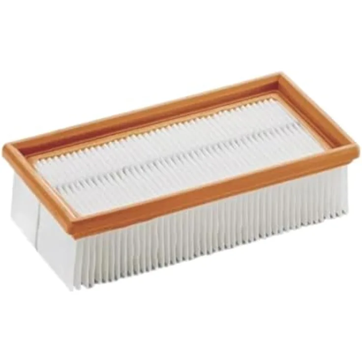 Fein Flachfaltenfilter PES, Zertifizierung Staubklasse M, hochfilternder Staubsauger-Filter