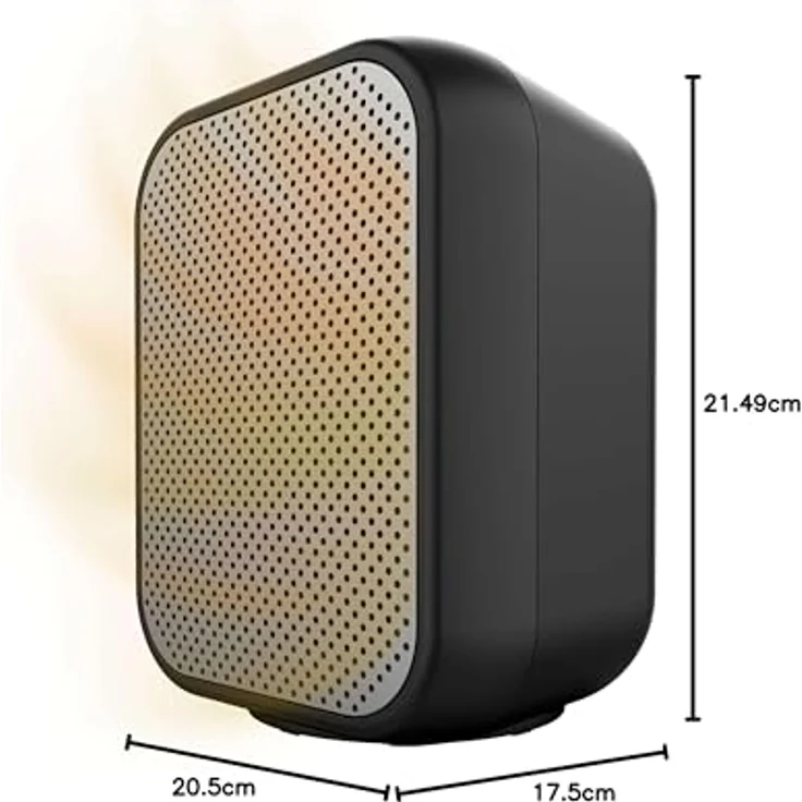 Cecotec Keramik-Tischheizer ReadyWarm 1500 Max Ceramic, 1500 W, Regulierbarer Thermostat, 3 Betriebsmodi, für Räume bis 15 m² – Bild 3