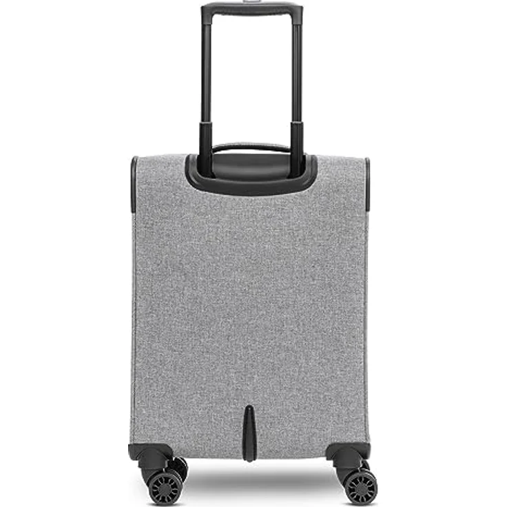 REDOLZ Essentials 12 Cabin Weichschalen Kabinen-Koffer | Leichter Trolley mit 4 Doppelrollen für Damen & Herren 37 x 23 x 55 cm – Bild 3