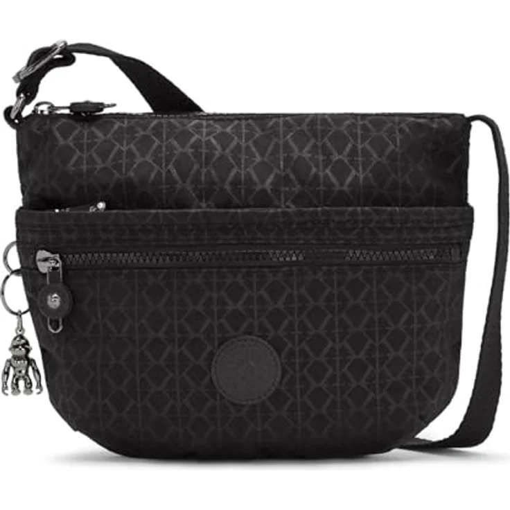 Kipling Arto Umhängetasche, 25 cm, Schwarz, aus leichtem Polyester mit Reißverschlussfach und abnehmbarem Umhängeriemen – Bild 1