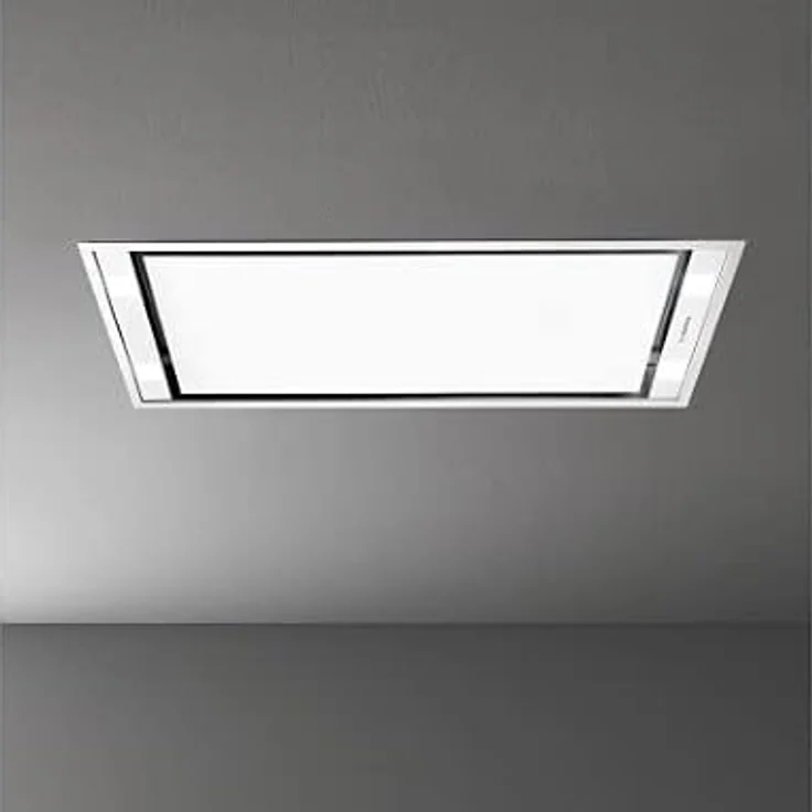 Falmec Stella Deckenhaube, 90 cm, 800 m³/h, Randabsaugung, dimmbare LED-Beleuchtung, weiß – Bild 3