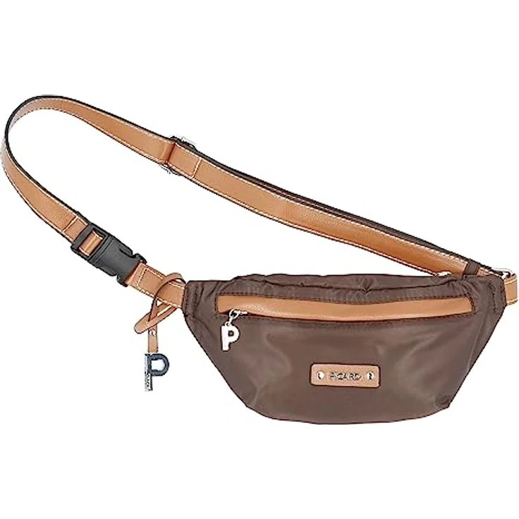 Picard Sonja Gürteltasche, 26 cm, nylon in braun, platzsparendes Design – Bild 1