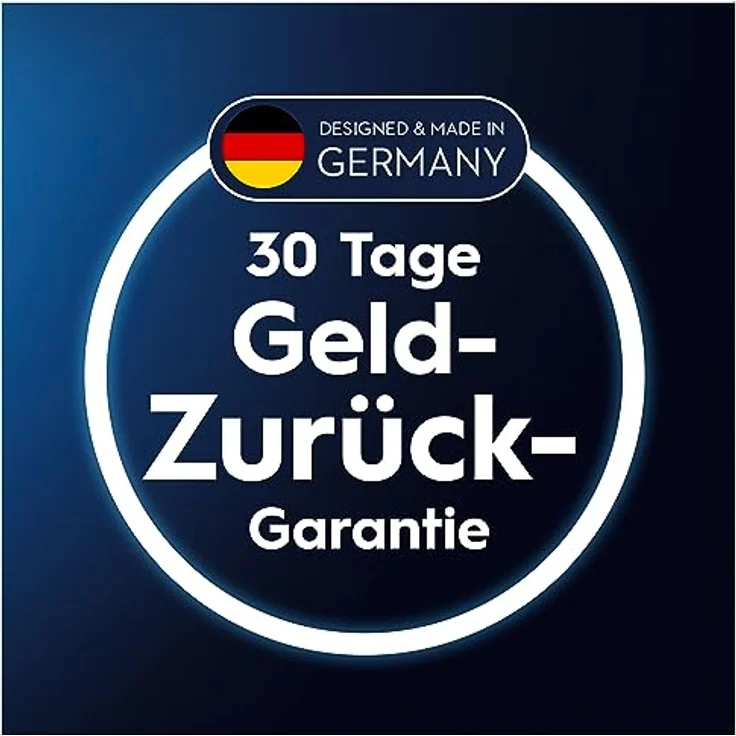 Oral-B Pro 1 Cross Action Elektrische Zahnbürste/Electric Toothbrush für Zahnreinigung, 3 Putzmodi inkl. Sensitive Zahnpflege, Drucksensor & Timer, Reiseetui, Designed by Braun, caribbean blue – Bild 5