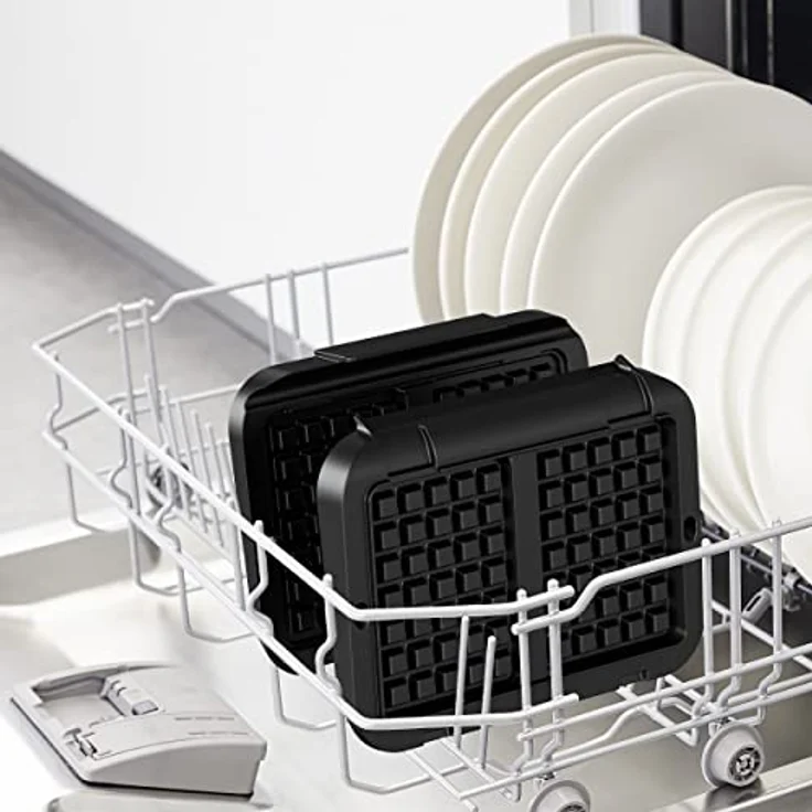 Tefal OPTIGRILL ELITE XA730810, Waffeleisen, Schwarz – Bild 5