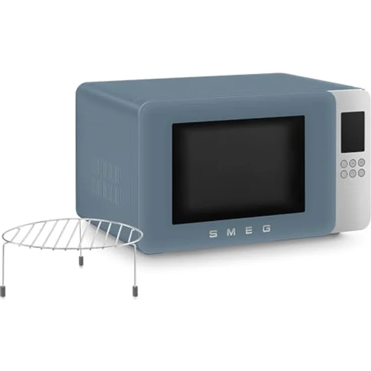 Smeg MOC01SBMEU, Kombi-Tisch-Mikrowelle mit Grillfunktion, Inverter-Technologie, storm bleu – Bild 6
